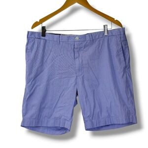 Polo Ralph Lauren Shorts Men 38 Blue Micro Stripe Slim GI Fit Cotton Golf Preppy